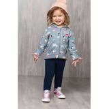 Conjunto De Moletom Feminino Infantil - Coloritta Elian 4/8