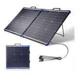 Topunive Panel Solar Plegable 100 W 18 V Modulo Fotovoltaico