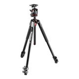 Tripode Manfrotto Mk190xpro3-bhq2 De Aluminio, Color Negro