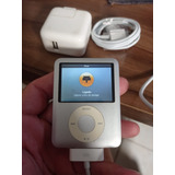 Apple iPod Nano 8gb Prateado (c/ Cabo E Carregador)