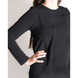 Blusa Creppe Mujer Vulpes Talle Grande Fiesta