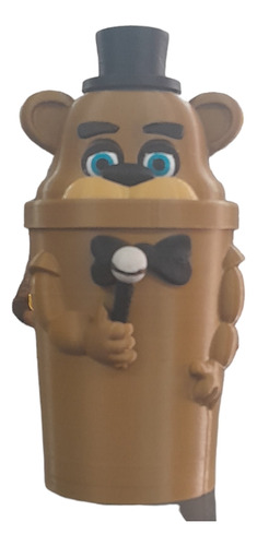 Vaso Fnaf Freddy Impresión 3d