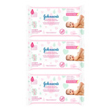 Johnson's Baby Kit X3 Toallitas Húmedas Protección Piel 48u