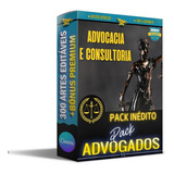 Pack Canva Advogados, +320 Artes 100% Editáveis + Bônus