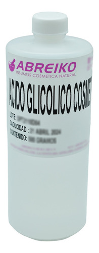 Acido Glicolico Al 70% Liquido 500 Gramos