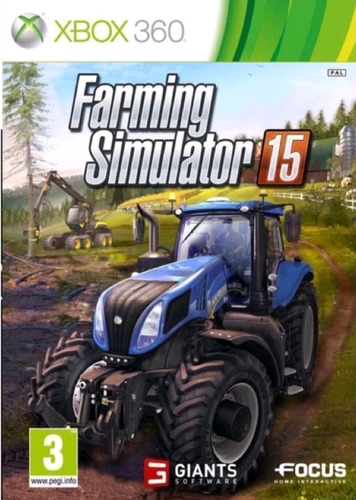 Farming Simulator 15 Xbox -3-6-0- Midia Digital 