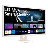 Monitor LG Myview Smart Ips 32 Fhd Thinq Home 32sr50f-w Cor 