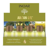 Óleo Inoar Argan Oil Caixa Com 12 Unidades De 7ml Cada