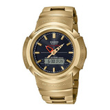 Relógio Casio G-shock Awm-500gd-9adr *revival Cor Da Correia Dourado Cor Do Bisel Dourado Cor Do Fundo Preto