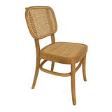 Silla De Comedor Cocina Maynor De Madera Esterilla De Rattan Roble