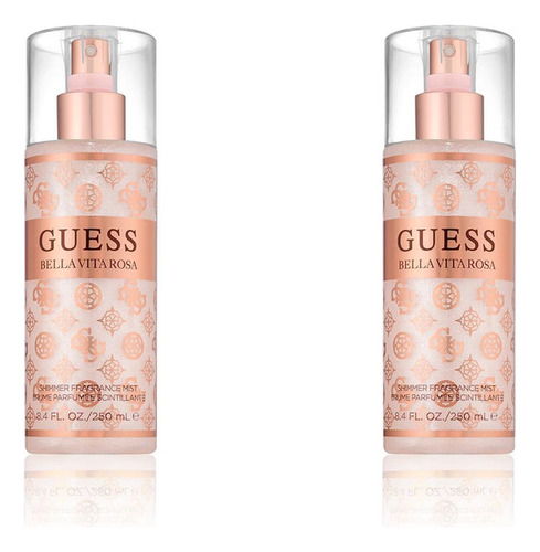 Guess Bella Vita Rosa 250ml Shimmer Body Mist 2pz