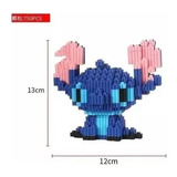 Mini Bloques Stich Figura 3d Armable