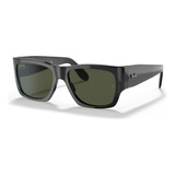 Ray-ban Rb2187 Nomad Square Gafas De Sol, Verde, 54 Mm