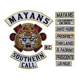 Parche Bordado Mayans Southern Cali Mc, Oakland, Todos