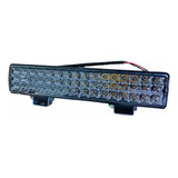 Barra Auxiliar 48 Leds Fija Y Con Estrobo Blanco Y Ámbar