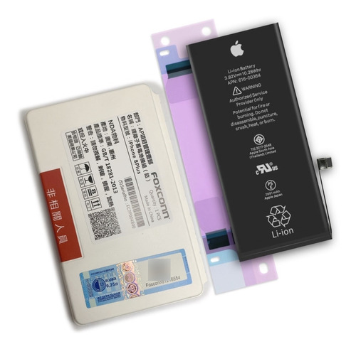 Bateria Para iPhone 8 Plus Com Adesivo Foxconn Na Caixa