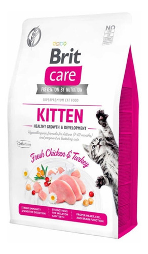 Brit Care Kitten 7 Kg Libre De Grano Despacho Todo Chile