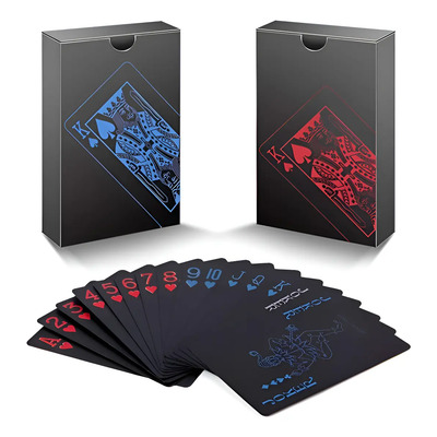 2 Barajas Cartas Poker 100% Plastico Lavables Naipes Casino | MercadoLibre