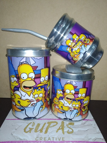 Set Matero Los Simpson Homero Personalizado