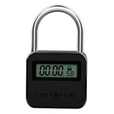Temporizador Digital Caja De Seguridad Lcd Negro -