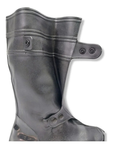 Botas Zapatones Impermeables Moto Bicicleta Látex Lluvia