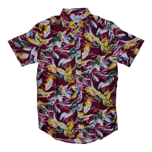 Camisa Hawaiana Para Hombre Relax Fit