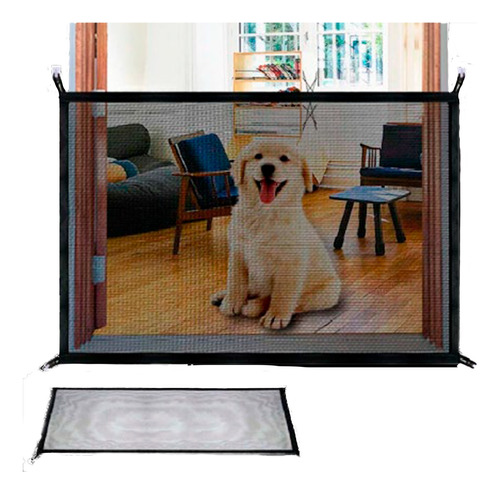 Malla Seguridad Para Aislar Perros Gatos 110 X 77 Cm