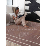 Alfombra Persa Estilo Kilim Lavable 140 X 200 Cm Mihran +