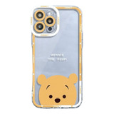 Funda Proector Diseño Disney Winnie The Pooh Para iPhone 