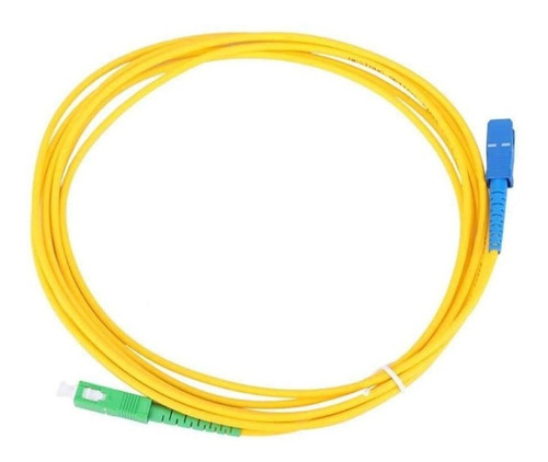 Cable Patch Cord Fibra Optica Sc-apc/ Sc-upc 10 Metros