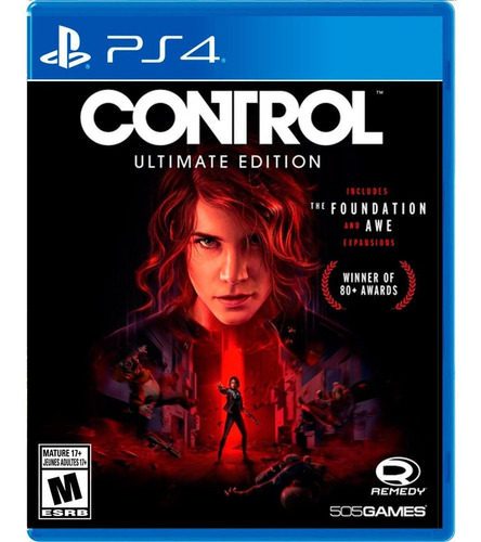 Control Ultimate Edition Ps4/jogo Físico
