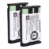 2 Baterias  3.6v 830mah Nimh Aaa Para Panasonic Hhr-p104