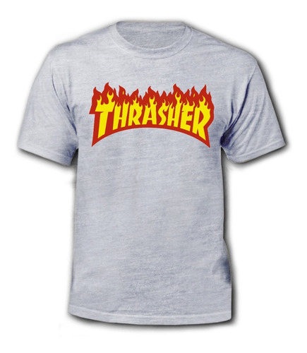 Polera Estampada Thrasher, Tallas Xxl, Xxxl, Xxxxl