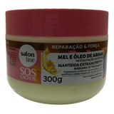 Restauração Extrema Mel E Óleo De Argan 300g - Salon Line