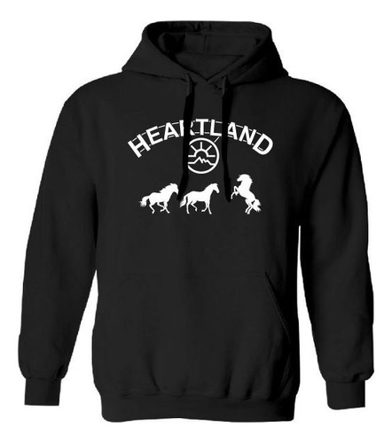 Sudadera Mod 4 Heartland, Estampado Reflejante