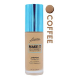 Base De Maquillaje Líquida Arantza Cosmetics Make It Happen Hágalo Realidad Tono Coffee - 30ml 30g