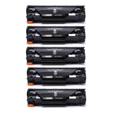 5x Toner Compativel Com Hp 285a Hp P1102 P1102w M1132 M1130