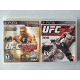 Combo Ufc Undisputed 3 + 2010 Ps3 Mídia Física Seminovo + Nf