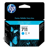 Cartucho Hp 711 Cz130 Cz 130a Original Cian T120 T520