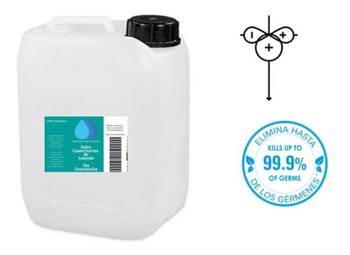 Desinfectante De Sales Cuaternarias De Amonio 20 Litros