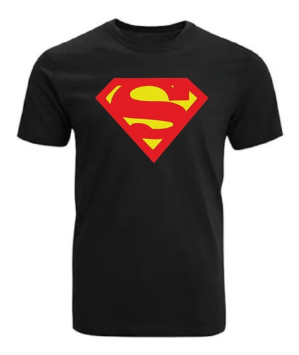 Polera De Hombre Liga De La Justicia Superman Romanosmodas