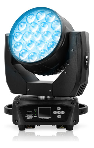 Cabezal Movil Led Big Dipper Lm1915 19*15w Rgbw 285w Dmx