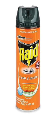 Raid Mata Moscas Y Mosquitos, 399ml - 6/paq