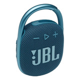 Alto-falante Portátil Jbl Clip 4 Com Bluetooth Azul - Usada