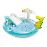 Alberca Piscina Inflable De Cocodrilo Para Niño Marca Intex