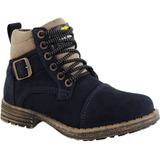 Bota Adventure Masculina Couro Conforto Trilha Infantil 830