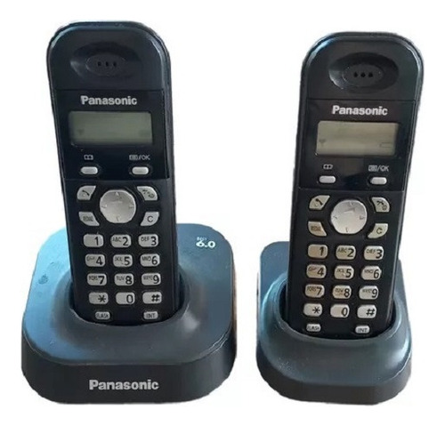 Teléfono Panasonic Kx-tg1311 Kx-tg1311ag Inalámbrico Duo !!!