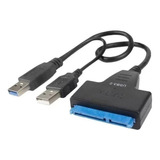 Adaptador Ssd Hd Sata 2,5 E 3,5 P/ Usb 3.0 Entrada Fonte