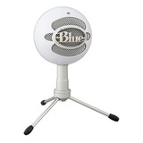 Micrófono Streamer Blue Snowball Ice White