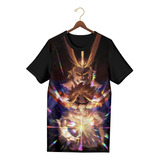 Camisa Camiseta Boku No Hero All Might Toshinori Yagi Full